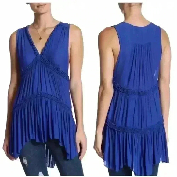 Free People Tops - NWT free people tunic purple haze size Xsmall